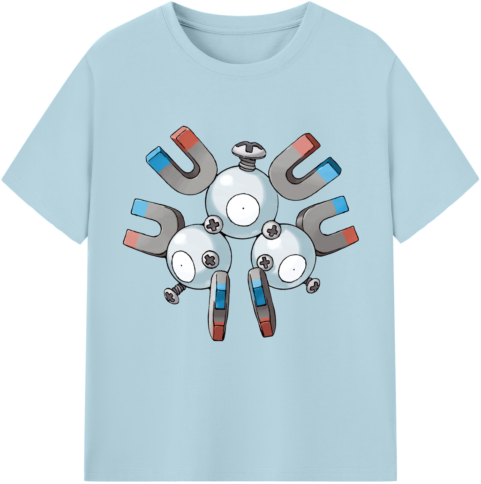 （画像用） ポケットモンスター Pokémon 綿100％半袖Tシャツ（フロントプリント）